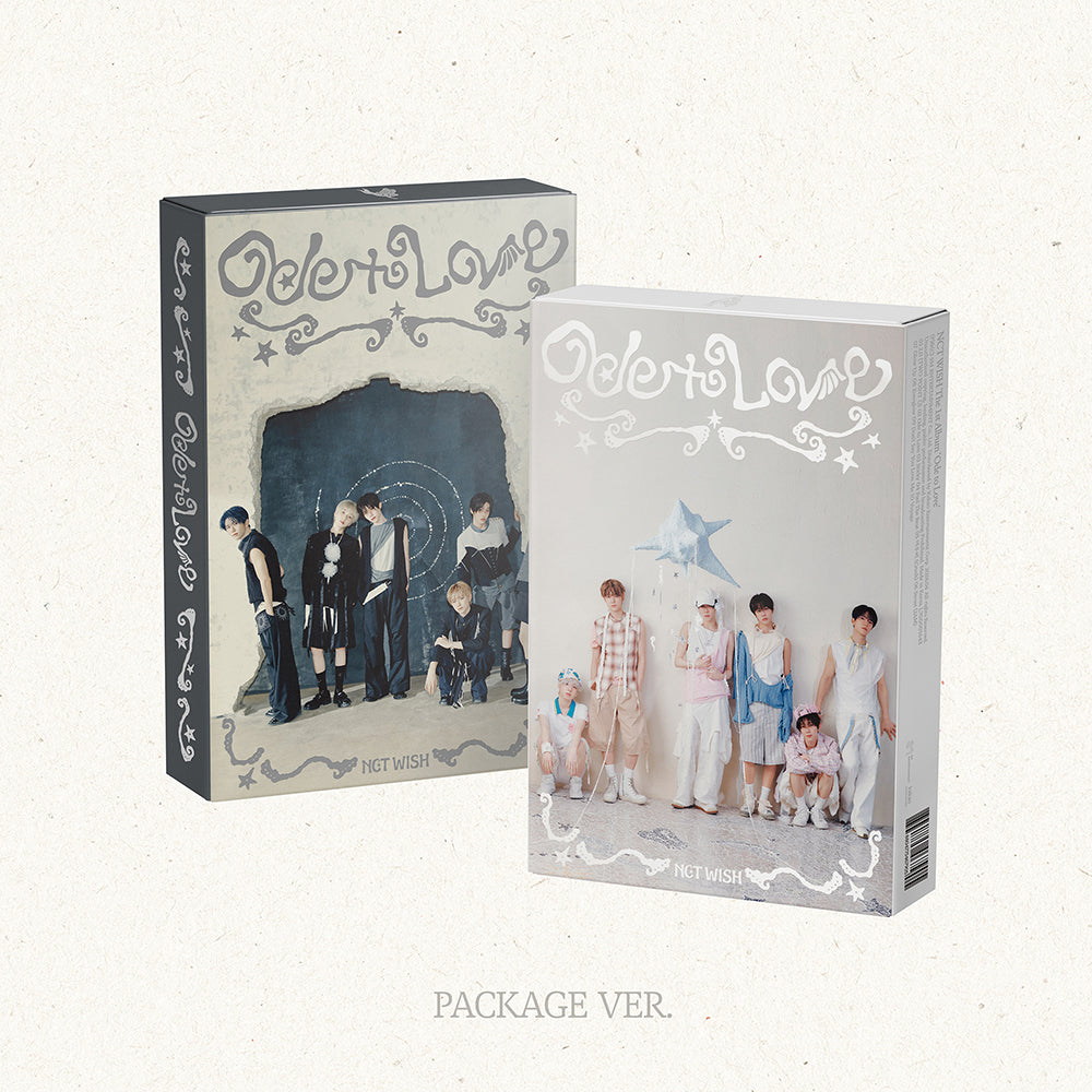 NCT WISH - ODE TO LOVE 1ST ALBUM PACKAGE VER SET - COKODIVE