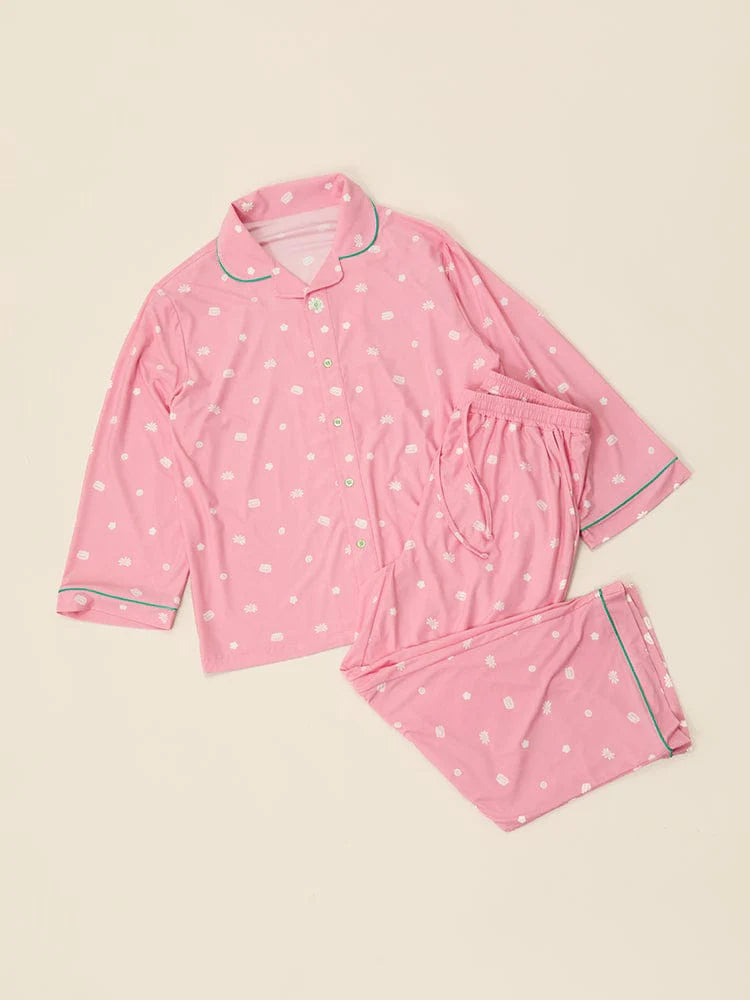 G-DRAGON - ZO&FRIENDS LUCKY SHOP OFFICIAL MD ZOA PAJAMA SET PINK - COKODIVE