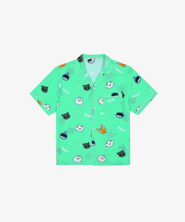 TXT - PPULBATU WARI WARI CHARACTER POP UP OFFICIAL MD PAJAMA TOP MINT - COKODIVE