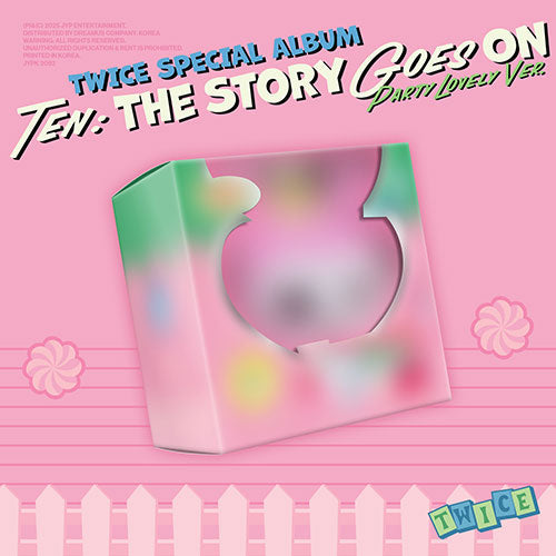 TWICE - TEN : THE STORY GOES ON SPECIAL ALBUM PARTY LOVELY VER (NO POB) - COKODIVE