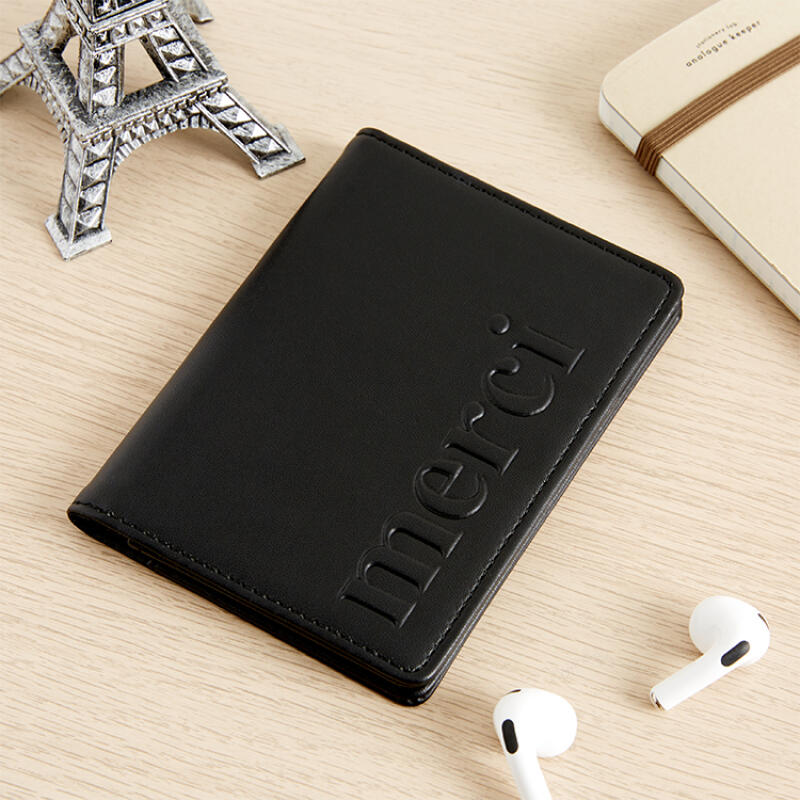 PASSPORT CASE MERCI BLACK - COKODIVE