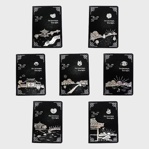 BT21 - HOLOGRAM PASSPORT CASE - COKODIVE