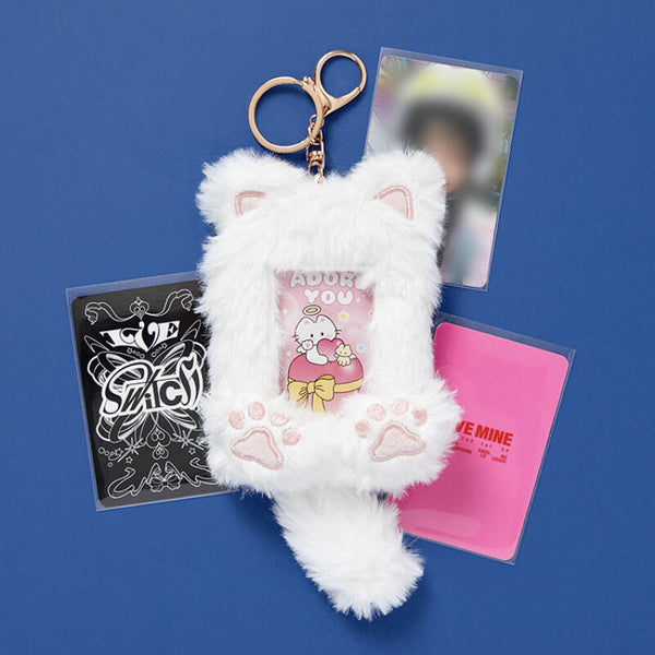 Pink Cat Smiling Face IPad Case With Apple Pencil Holder, For IPad - View #2