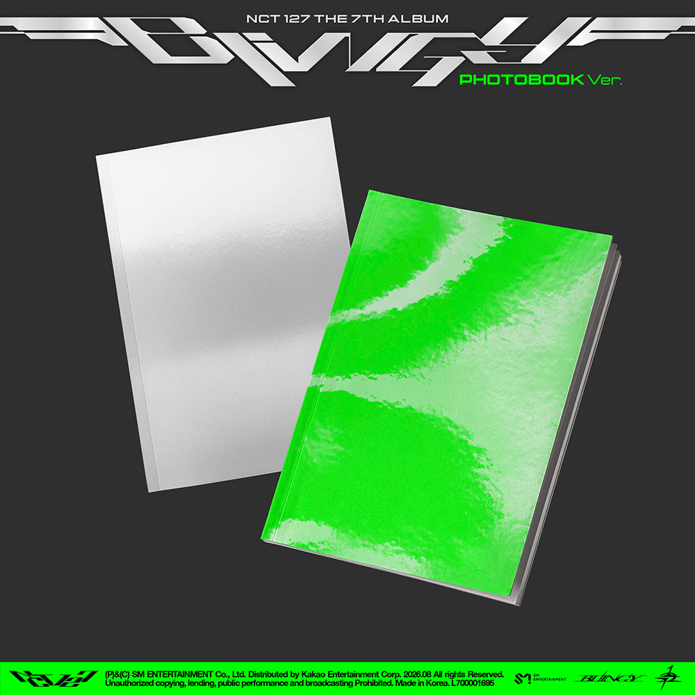 NCT 127 - BLINGY 7TH ALBUM PHOTOBOOK VER SET - COKODIVE