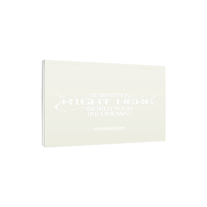 SEVENTEEN - RIGHT HERE WORLD TOUR IN CINEMAS PROGRAM BOOK - COKODIVE
