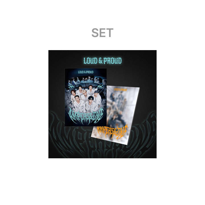 AMPERS&ONE - LOUD & PROUD 3RD MINI ALBUM WEVERSE SHOP GIFT STANDARD SET - COKODIVE