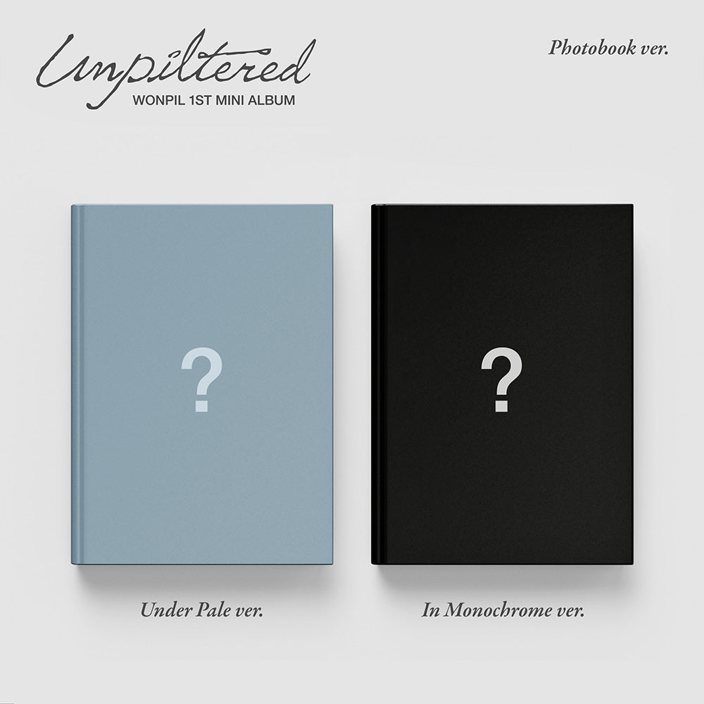 DAY6 WONPIL - UNPILTERED 1ST MINI ALBUM PHOTOBOOK VER RANDOM