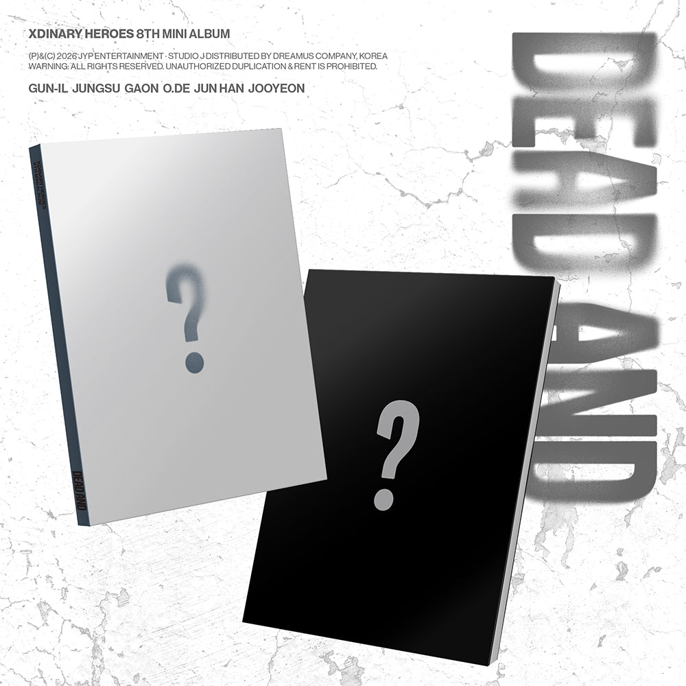 XDINARY HEROES - DEAD AND 8TH MINI ALBUM PHOTOBOOK VER SET NO - COKODIVE