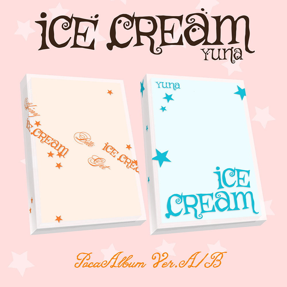 ITZY YUNA - ICE CREAM 1ST MINI ALBUM MUSICKOREA GIFT POCAALBUM VER RANDOM - COKODIVE
