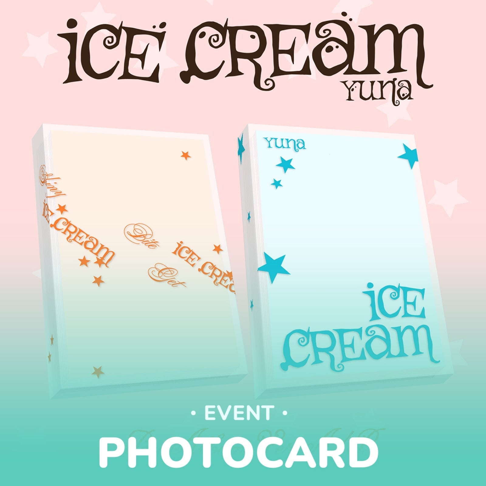 ITZY YUNA - ICE CREAM 1ST MINI ALBUM WITHMUU GIFT POCAALBUM VER RANDOM - COKODIVE
