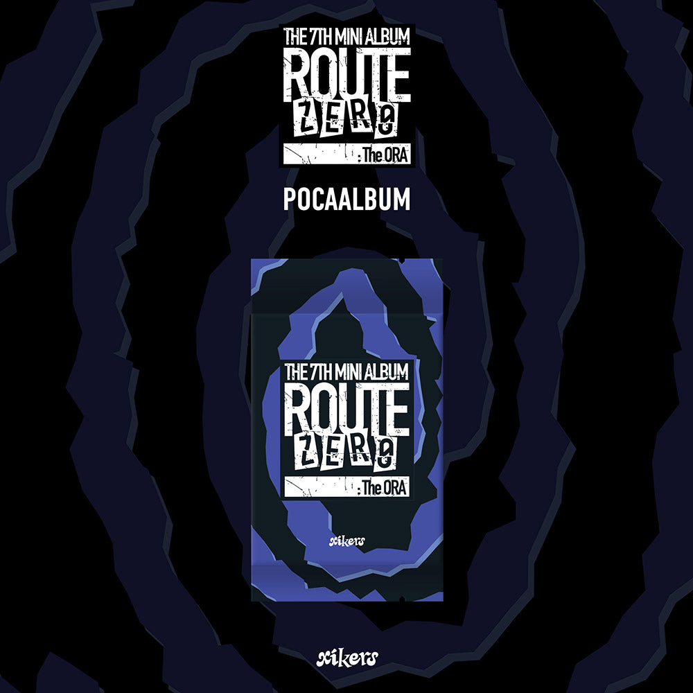 XIKERS - ROUTE ZERO : THE ORA 7TH MINI ALBUM POCAALBUM VER 611 - COKODIVE