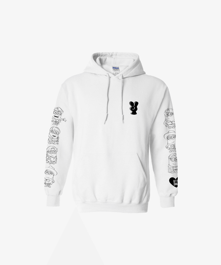 BTS - BTS X DM4 OFFICIAL MD PEACE HOODIE - COKODIVE