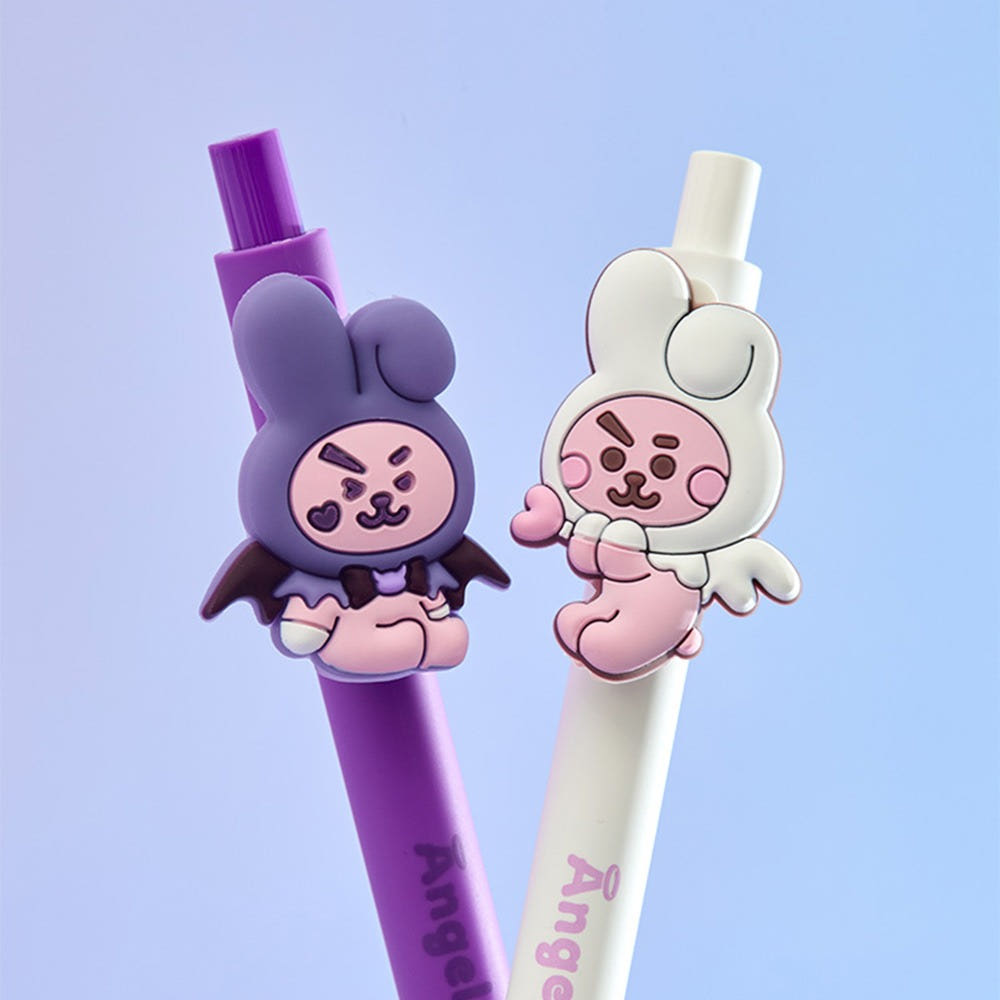 BT21 - ANGEL & VILLAIN GEL PEN SET(2EA) - COKODIVE