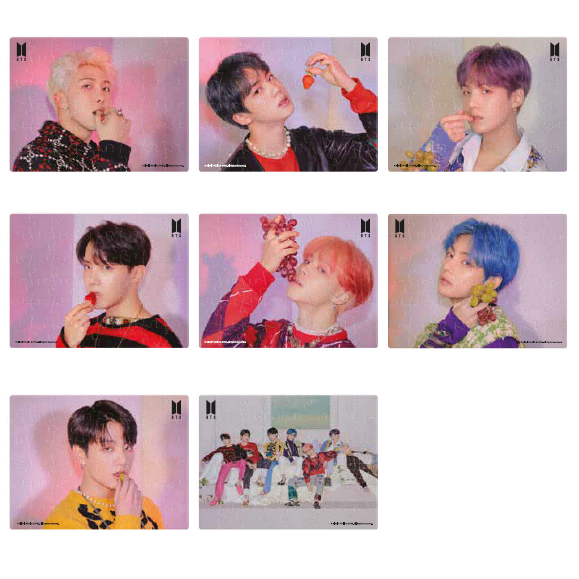 BTS - 48 MINI PUZZLE MAP OF THE SOUL PERSONA OFFICIAL MD