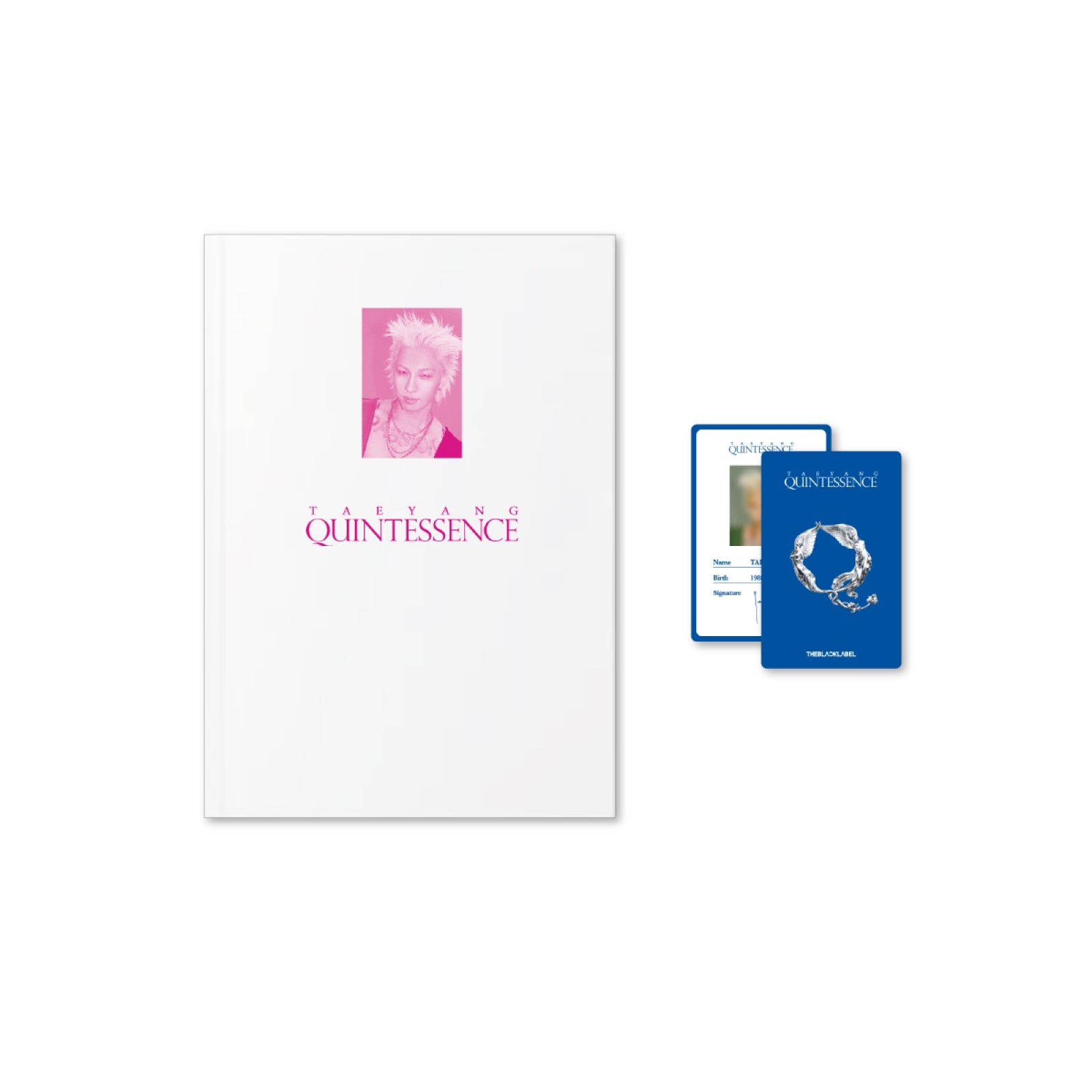 TAEYANG - QUINTESSENCE OFFICIAL MD PHOTO BOOK SET - COKODIVE