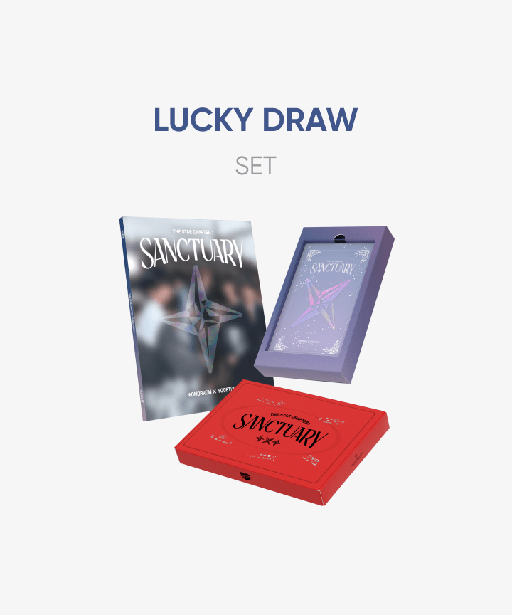 TXT - THE STAR CHAPTER : SANCTUARY 7TH MINI ALBUM WEVERSE LUCKY DRAW EVENT PHOTOBOOK SET - COKODIVE