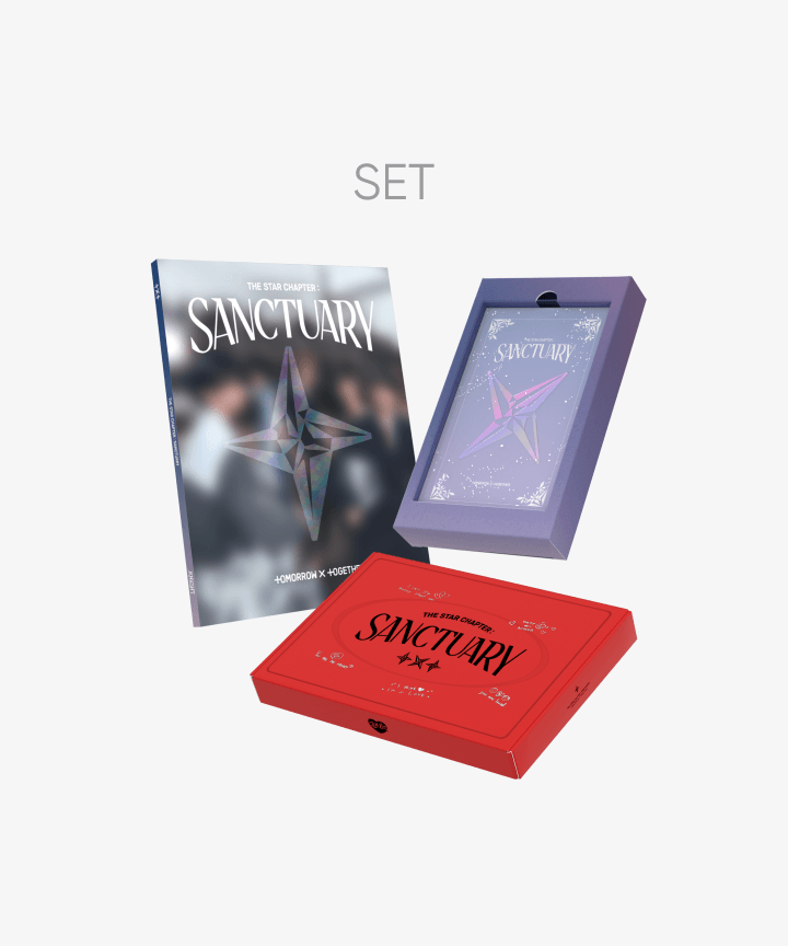 TXT - THE STAR CHAPTER : SANCTUARY 7TH MINI ALBUM WEVERSE GIFT PHOTOBOOK SET - COKODIVE