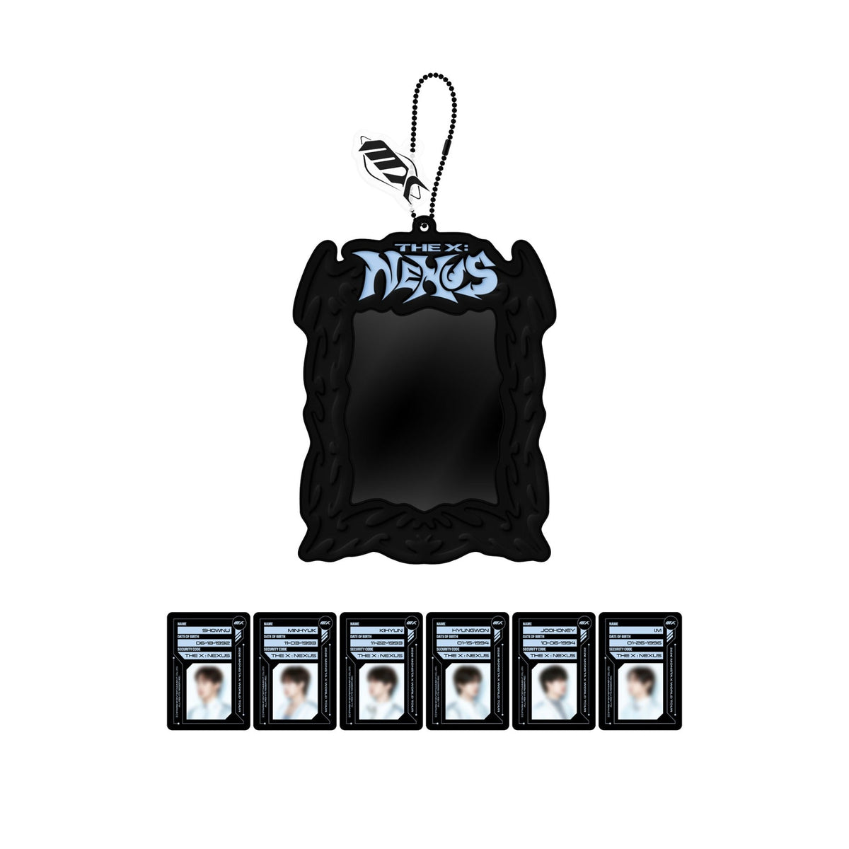 MONSTA X - THE X : NEXUS WORLD TOUR OFFICIAL MD PHOTOCARD HOLDER - COKODIVE