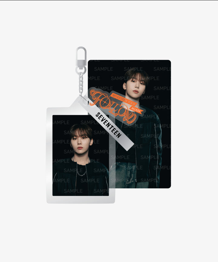 SEVENTEEN - TOUR 'FOLLOW' AGAIN TO INCHEON OFFICIAL MD PHOTO KEYRING - COKODIVE