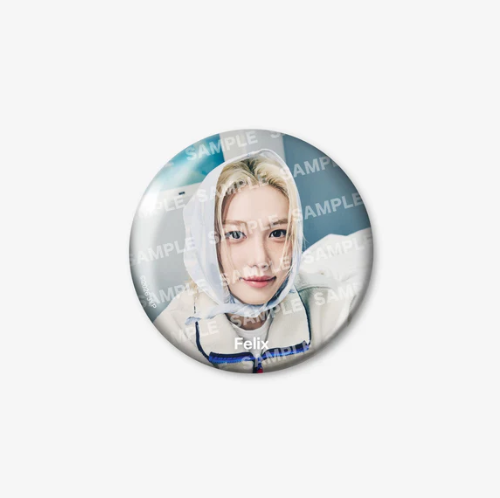 STRAY KIDS - RUN IT JAPAN WORLD TOUR OFFICIAL MD PHOTO BADGE