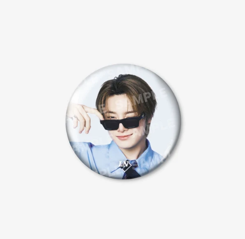STRAY KIDS - RUN IT JAPAN WORLD TOUR 2ND LINE UP OFFICIAL MD PHOTO BADGE (I.N)