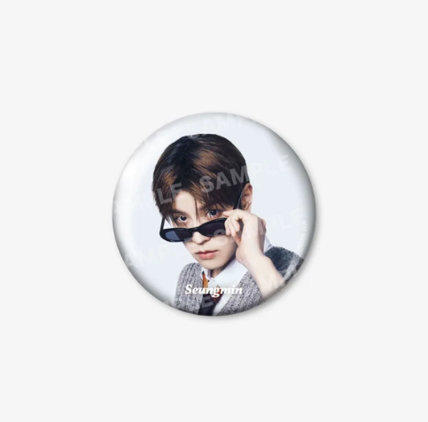 STRAY KIDS - RUN IT JAPAN WOURLD TOUR 2ND LINE UP OFFICIAL MD PHOTO BADGE (SEUNGMIN) - COKODIVE