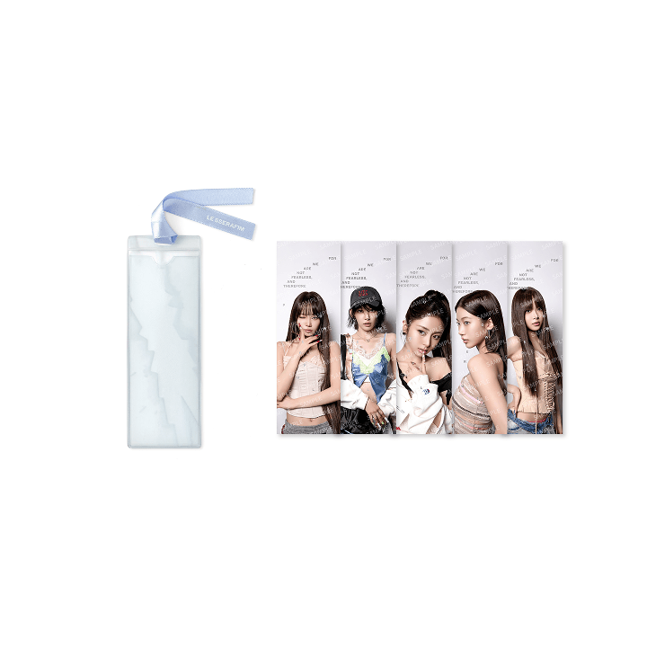 LE SSERAFIM - PUREFLOW PT.1 OFFICIAL MD PHOTO BOOKMARK SET - COKODIVE