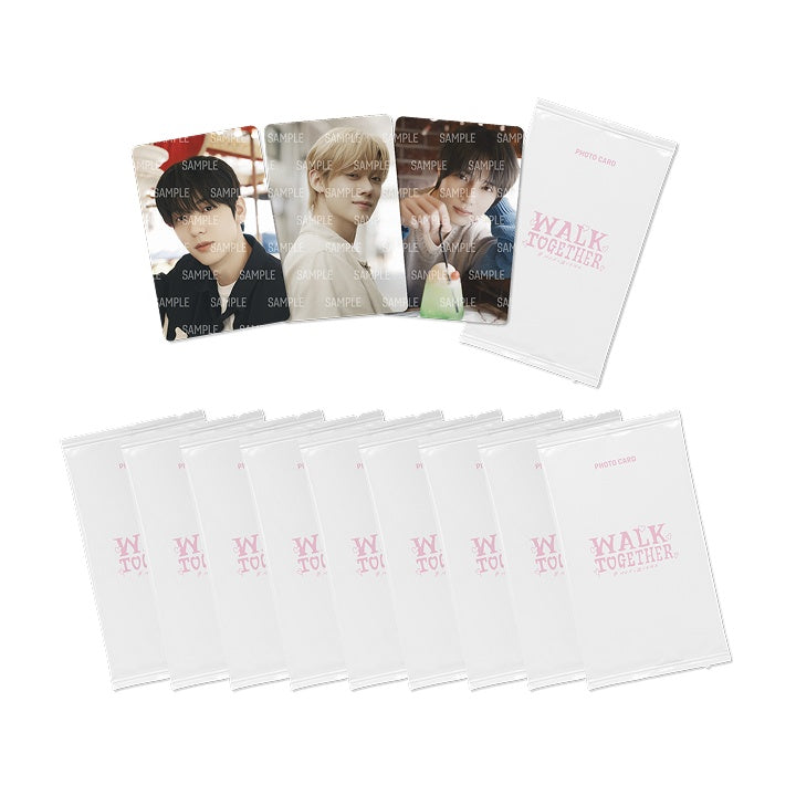 TXT - WALK TOGETHER OFFICIAL MD PHOTO CARD 10 SET - COKODIVE