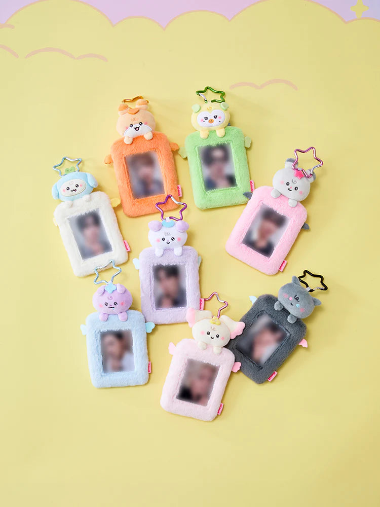 ATEEZ - MIGHTEEZ WONDER ROOM POP UP OFFICIAL MD PHOTO CARD HOLDER PLUSH KEYRING - COKODIVE