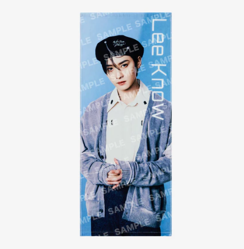 STRAY KIDS - RUN IT JAPAN WORLD TOUR OFFICIAL MD PHOTO FACE TOWEL