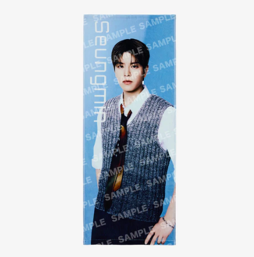 STRAY KIDS - RUN IT JAPAN WORLD TOUR OFFICIAL MD PHOTO FACE TOWEL