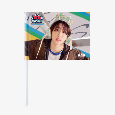 STRAY KIDS - SKZ TOY WORLD FAN CONNECTING 2024 OFFICIAL MD PHOTO FLAG - COKODIVE