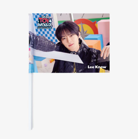 STRAY KIDS - SKZ TOY WORLD FAN CONNECTING 2024 OFFICIAL MD PHOTO FLAG - COKODIVE