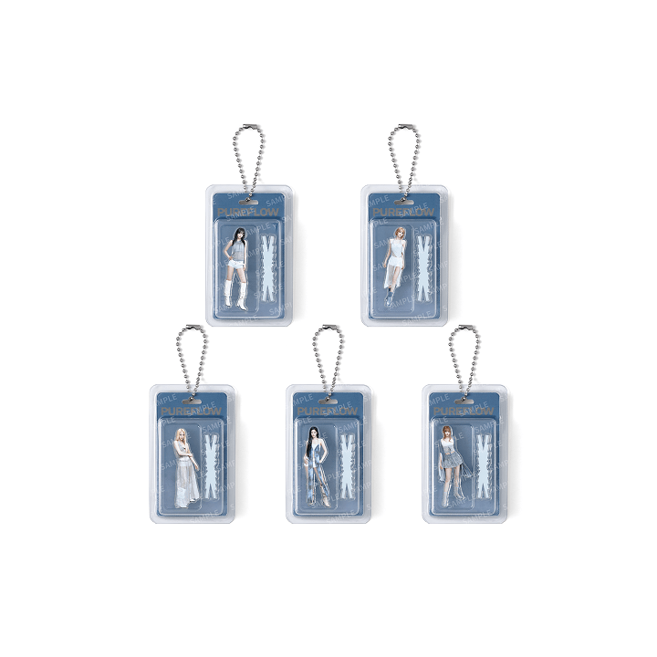 LE SSERAFIM PUREFLOW アクリルスタンド 5種セット LE SSERAFIM - PUREFLOW 2026 TOUR OFFICIAL MD PHOTO KEYRING | COKODIVE
