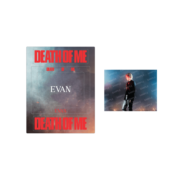 EVAN - DEATH OF ME OFFICIAL MD PHOTO MAGNET HOLDER SET - COKODIVE