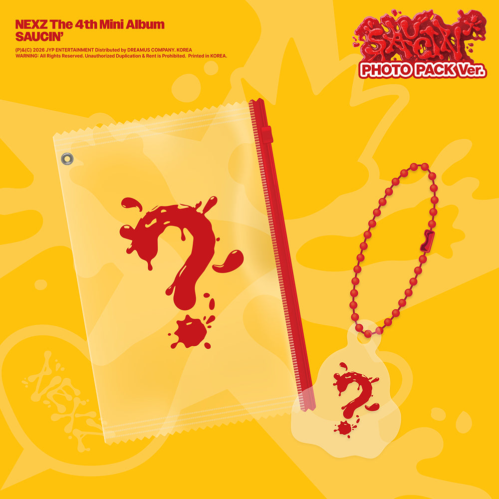 NEXZ - SAUCIN' 4TH MINI ALBUM FANS GIFT PHOTO PACK VER - COKODIVE