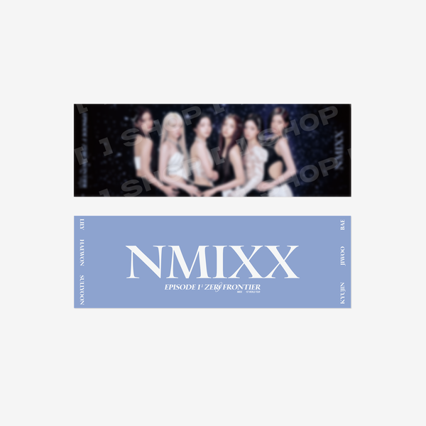 NMIXX - EPISODE 1: ZERO FRONTIER 1ST WORLD TOUR IN INCHEON OFFICIAL MD PHOTO SLOGAN - COKODIVE