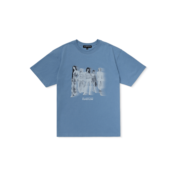 LE SSERAFIM - PUREFLOW 2026 TOUR OFFICIAL MD PHOTO S/S T-SHIRT LE SSERAFIM - PUREFLOW 2026 TOUR OFFICIAL MD PHOTO S/S T-SHIRT