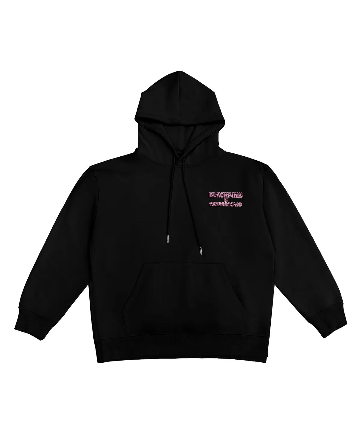 BLACKPINK - BLACKPINK X TAMAGOTCHI OFFICIAL MD PINK GALAXY HOODIE BLACK - COKODIVE
