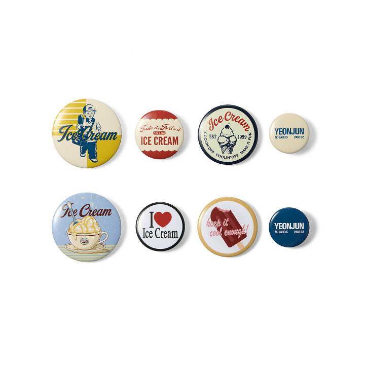 TXT YEONJUN - NO LABELS: PART 02 OFFICIAL MD PIN BADGE SET - COKODIVE