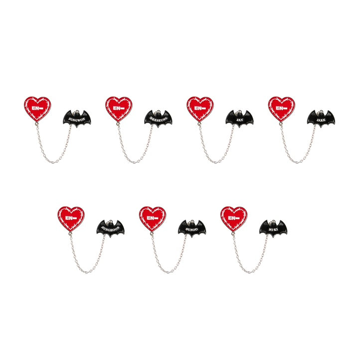 ENHYPEN - HOUSE OF VAMPIRE OFFICIAL MD PIN BADGE - COKODIVE