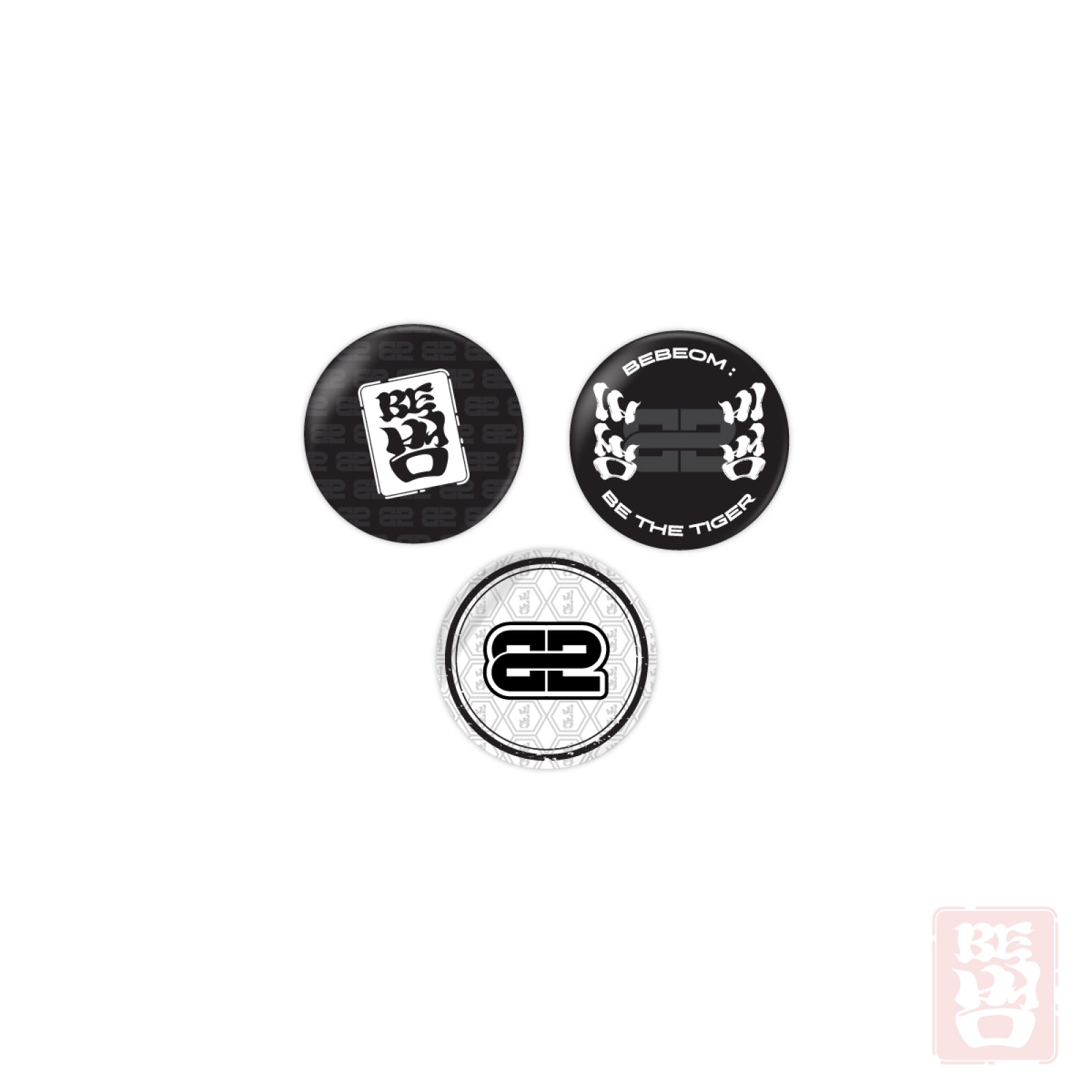 82MAJOR - ºñ¹ü : BE ¹ü 5TH CONCERT OFFICIAL MD PIN BUTTON SET - COKODIVE