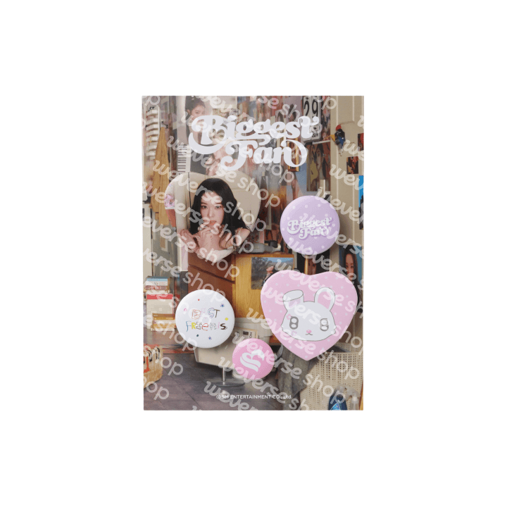 IRENE - BIGGEST FAN OFFICIAL MD PIN BUTTON SET - COKODIVE