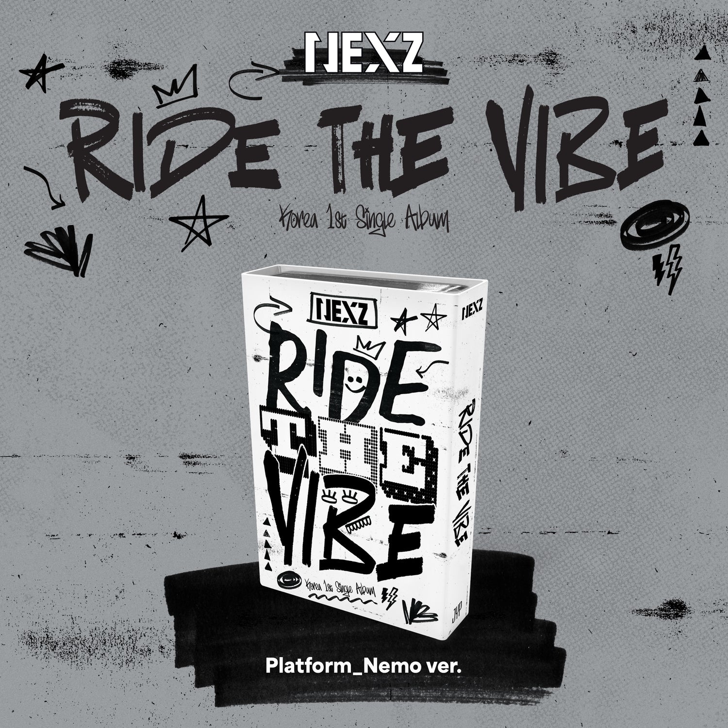 NEXZ - RIDE THE VIBE KOREA 1ST SINGLE ALBUM JYP SHOP GIFT PLATFORM NEMO VER. - COKODIVE