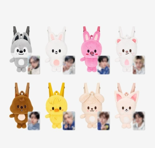 STRAY KIDS - STAY IN OUR LITTLE HOUSE 6TH FANMEETING OFFICIAL MD SKZOO PLUSH BACKPACK 27 - COKODIVE