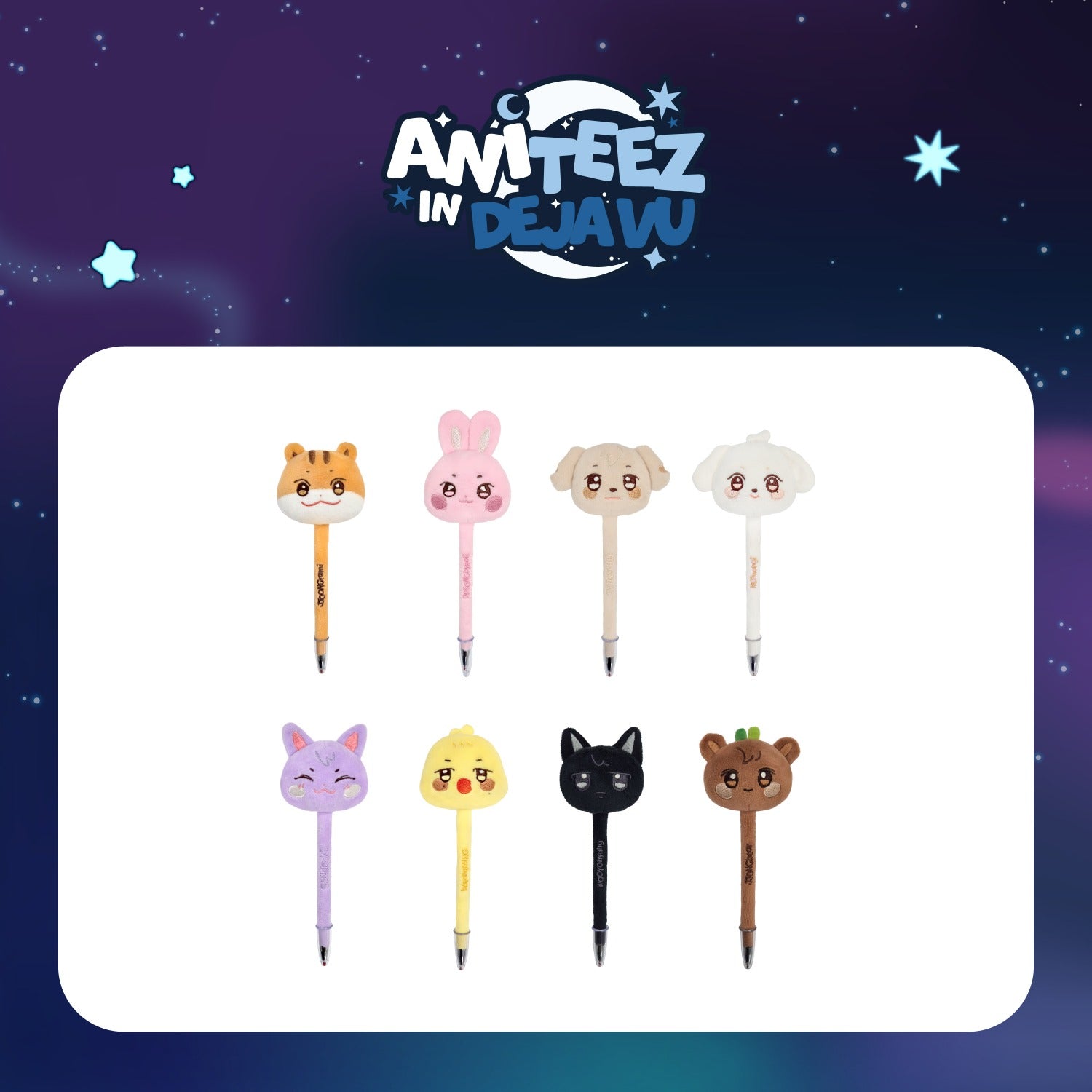 ATEEZ - ANITEEZ IN DEJAVU POP UP OFFICIAL MD PLUSH BALL PEN - COKODIVE