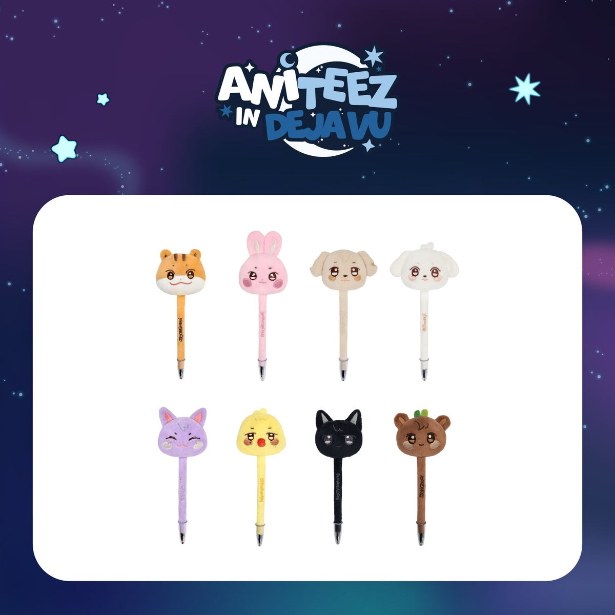 ATEEZ - ANITEEZ IN DEJAVU POP UP OFFICIAL MD PLUSH BALL PEN
