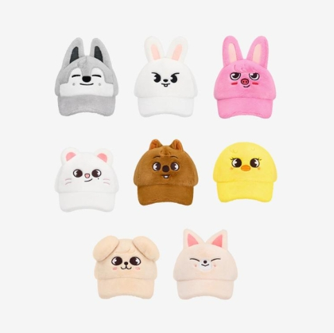 STRAY KIDS - STAY IN OUR LITTLE HOUSE 6TH FANMEETING OFFICIAL MD SKZOO PLUSH CAP 27 - COKODIVE