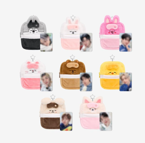 STRAY KIDS - STAY IN OUR LITTLE HOUSE 6TH FANMEETING OFFICIAL MD SKZOO PLUSH COLLECT CASE 27 - COKODIVE