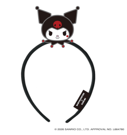 BABYMONSTER - BABAYMONSTER X KUROMI JAPAN OFFICIAL MD PLUSH HEAD BAND - COKODIVE